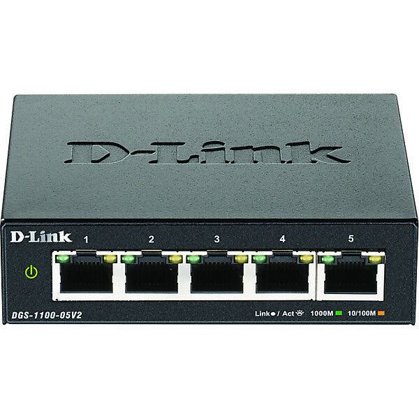 D-Link 5-Port Gigabit SmartSwitch Layer2 DGS-1100-05V2/E